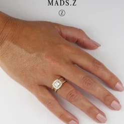 Mads Z 14kt Margaret Ring 0.45ct W.si
