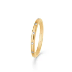 Mads Z 14kt Poetry Ring 0.11ct W.Si