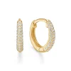 Mads Z La Boheme 8kt Guld Creol m. Zirkonia