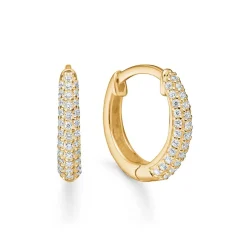 Mads Z La Boheme 8kt Guld Creol m. Zirkonia