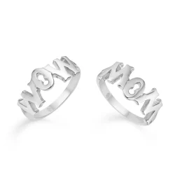 Mads Z Sølv Wow/Mom Ring