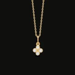Mads Z Sophias Bloom 14kt Guld Vedhæng med 0.12ct W.Si