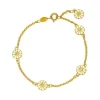 Marguerit Forgyldt Armbånd - 90107018-5-M