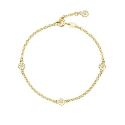 Marguerit Forgyldt Guld Armbånd - 90105017-M