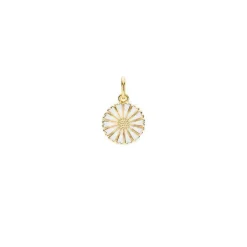 Marguerit Forgyldt Guld Vedhæng 11 mm - 908011-M