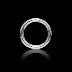 MARIA TASH 6.5mm Plain Ring 14kt hvidguld