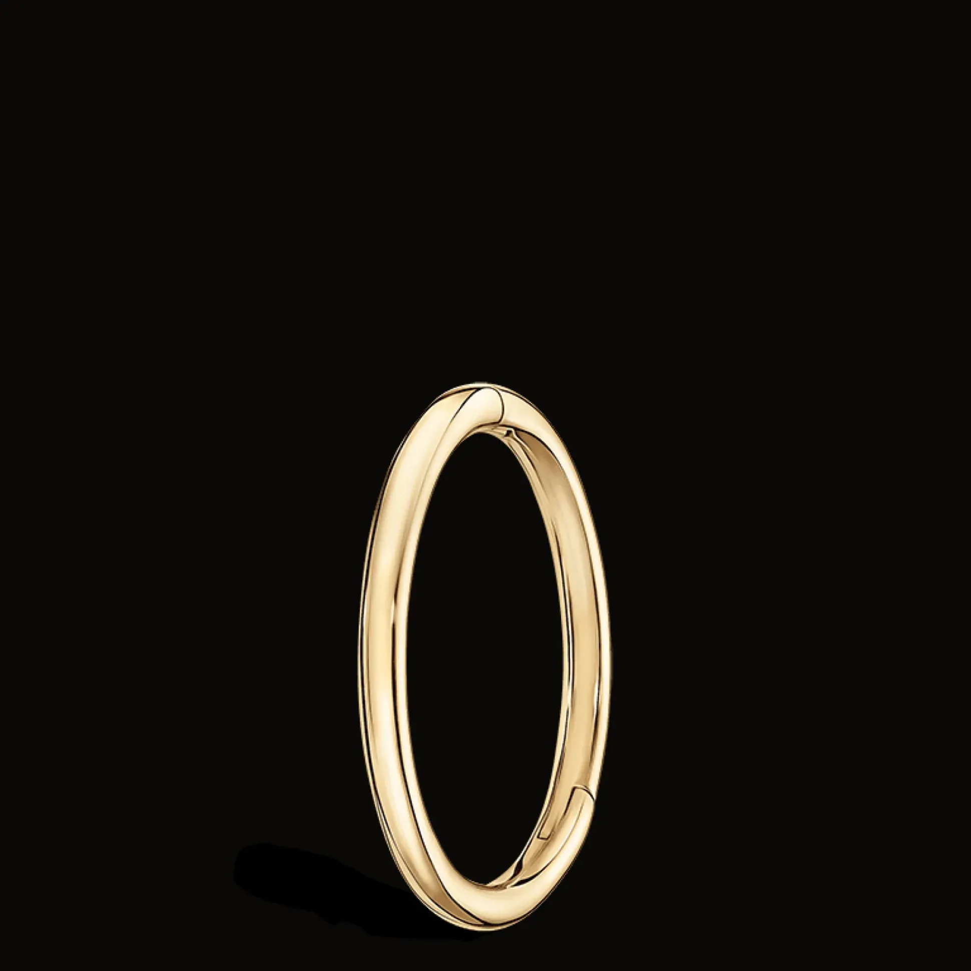 MARIA TASH Plain Gold Hoop 9,5mm
