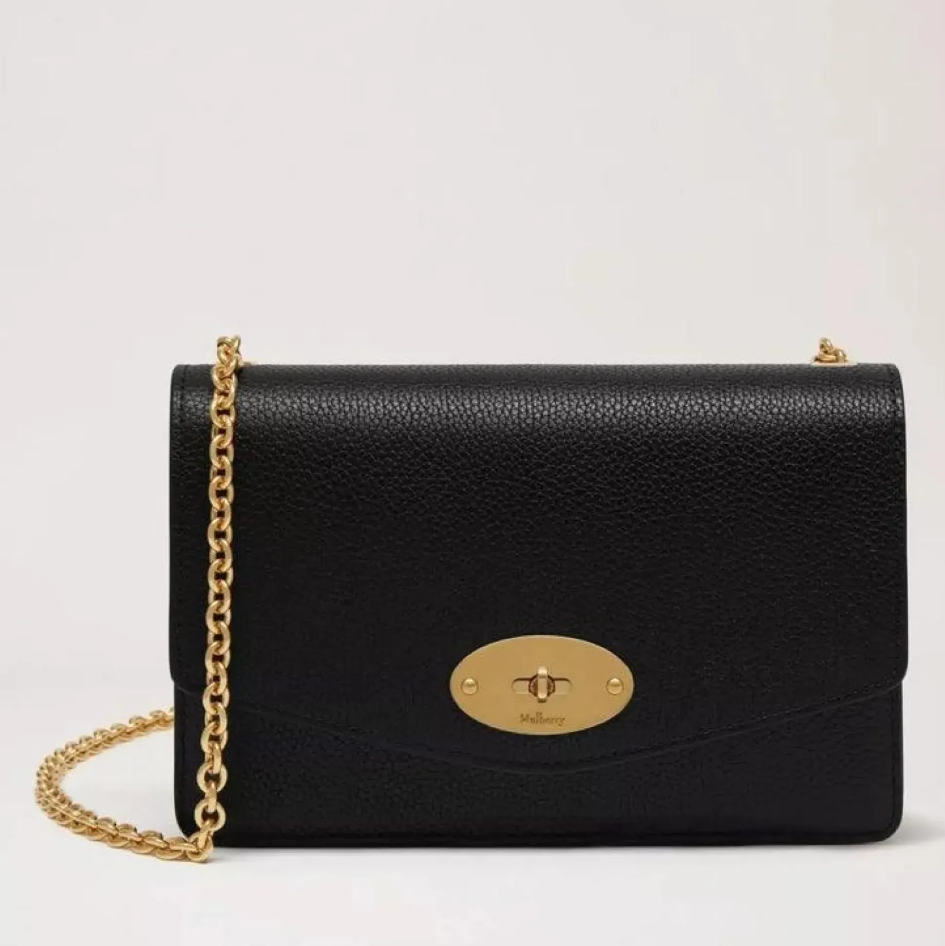 Mulberry - Small Darley Black Small Classic Grain