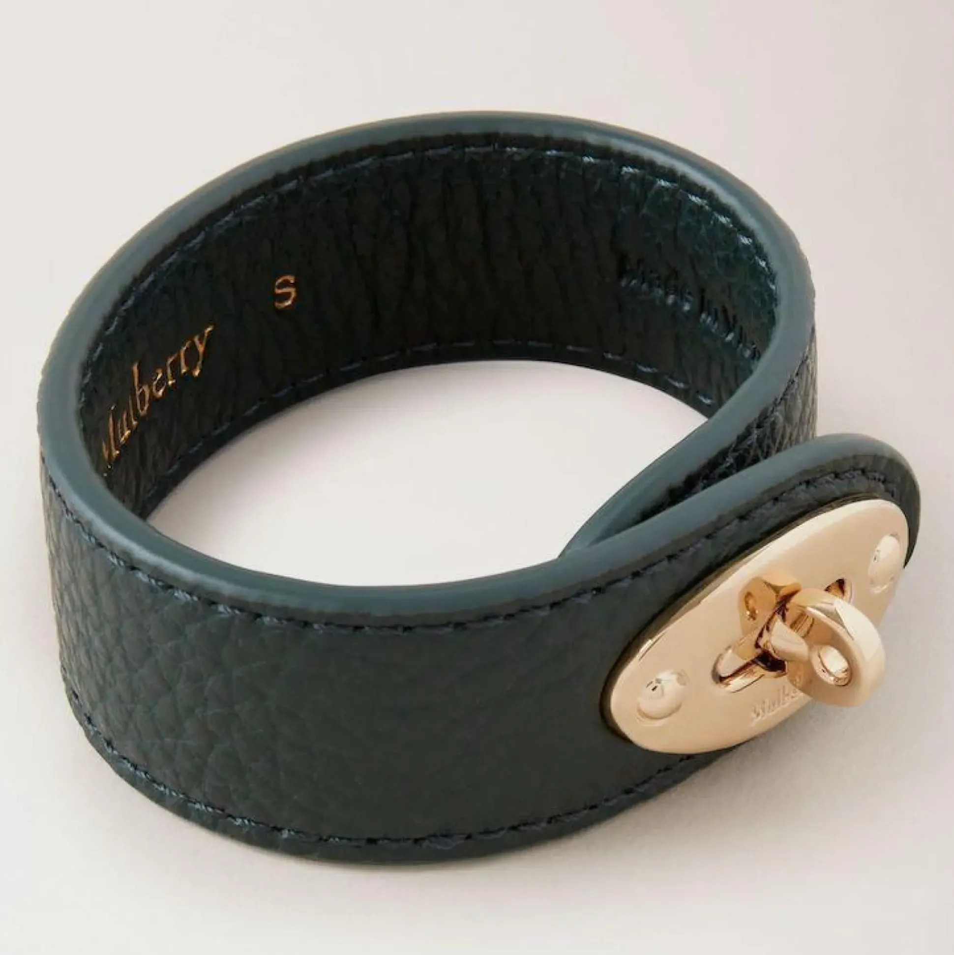 Mulberry Armbånd - Bayswater Leather Mulberry Green