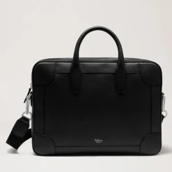 Mulberry Belgrave Single Document Holder Small Classic Grain Black