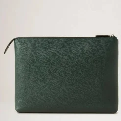 Mulberry City Laptop Heavy Grain Mulberry Green