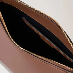 Mulberry Clovelly Pouch Micro Classic Grain Bright Oak