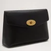 Mulberry Darley Cosmetic Pouch Black Classic Grain