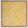 Mulberry Fantasy Logo Square Scarf