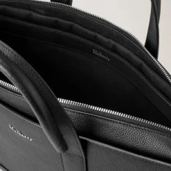 Mulberry Farringdon Briefcase Pebble Grain