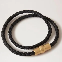 Mulberry Iris Unisex Woven Double Bracelet