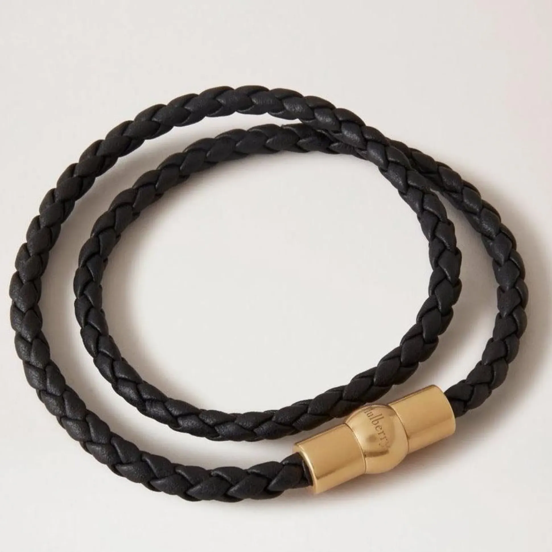 Mulberry Iris Unisex Woven Double Bracelet
