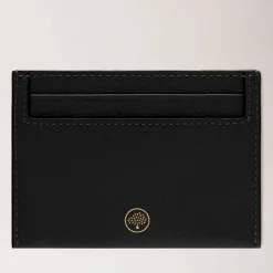 Mulberry Kortholder - Continental Credit Card Slip Natural Grain Black