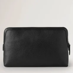 Mulberry Medium Cosmetic Pouch Small Classic Grain Black