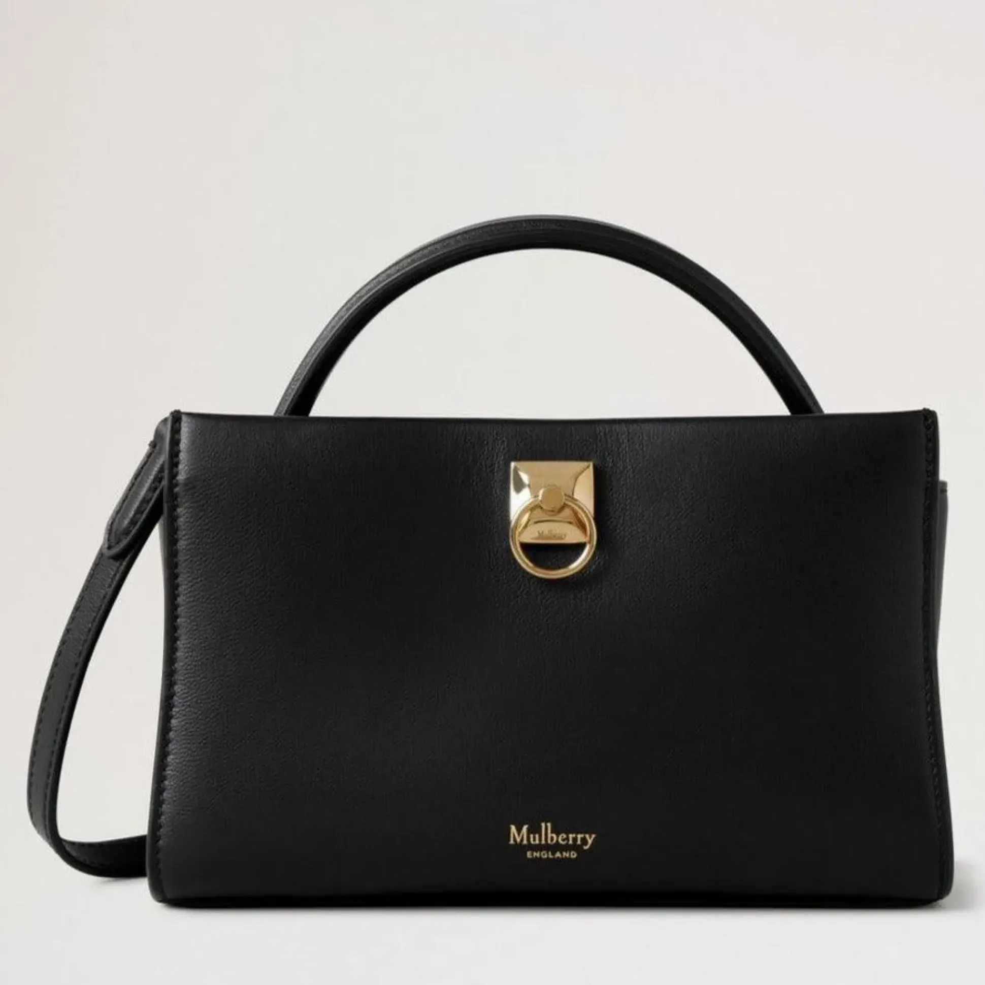Mulberry Mini Iris Micro Classic Grain Black