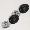 Mulberry Oval Tree and Rivet Cufflinks