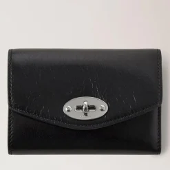Mulberry Pung - Darley Folded Wallet High Shine Leather