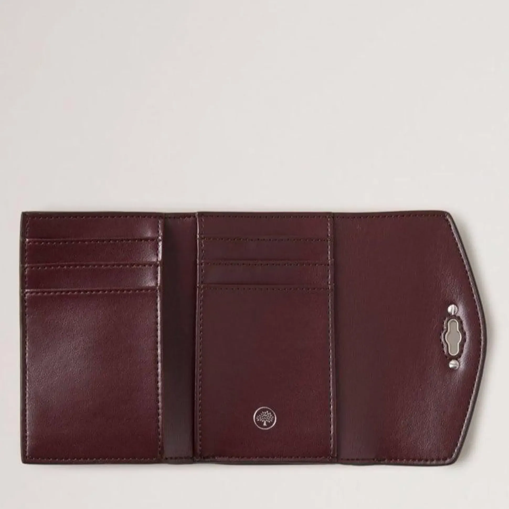 Mulberry Pung - Darley Folded Wallet High Shine Leather
