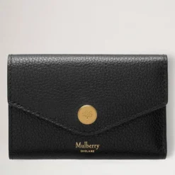 Mulberry Pung - Folded Multi-Card Wallet Balck