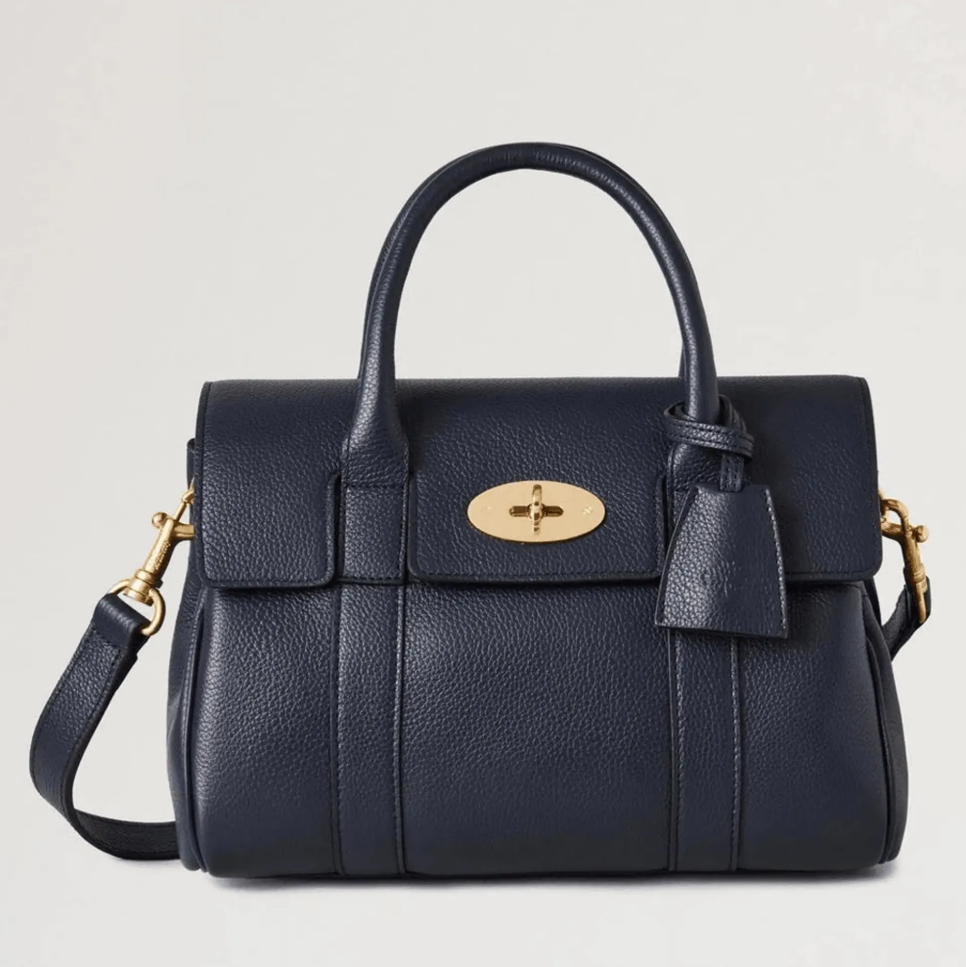 Mulberry Small Bayswater Satchel Night Sky