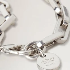 Mulberry Softie Bracelet Silver Plated Brass