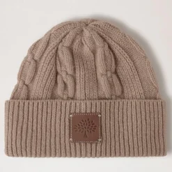 Mulberry Softie Chain Cable Beanie Maple
