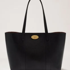 Mulberry Taske - Bayswater Tote Classic Grain Black
