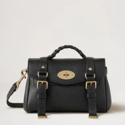 Mulberry Taske - Mini Alexa Heavy Grain Black