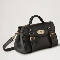 Mulberry Taske - Mini Alexa Heavy Grain Black