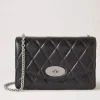 Mulberry Taske - Small Darley Black Quilted Shiny Calf