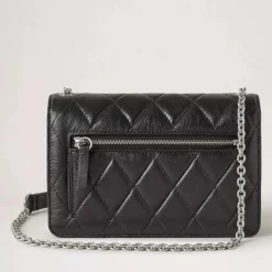 Mulberry Taske - Small Darley Black Quilted Shiny Calf
