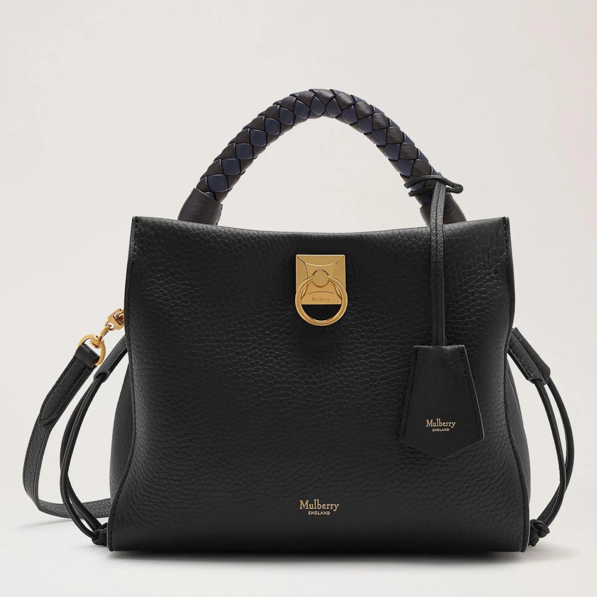 Mulberry Taske - Small Iris Heavy Grain Black