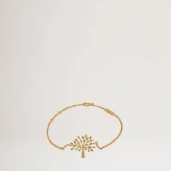 Mulberry Tree Bracelet Brass Metal
