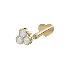 Nordahl 14kt Guld Piercing 0.04ct