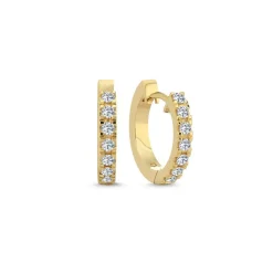 Nuran 14kt Diamant Creoler 0.28Ct W/Si 14 mm