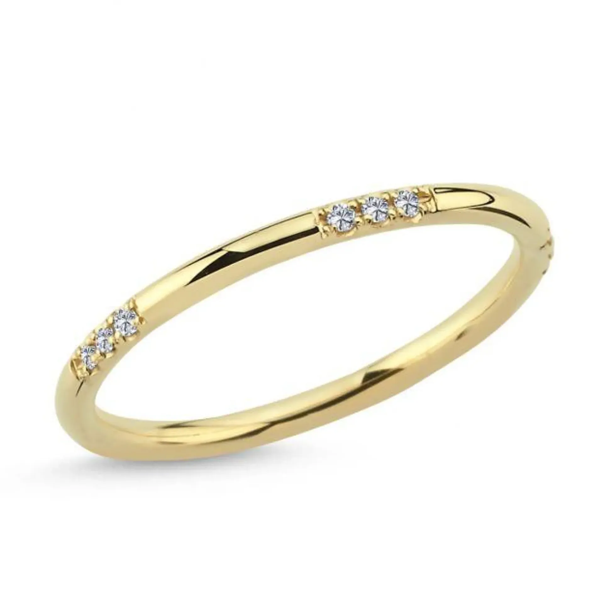 Nuran 14kt Noelle Ring Med Diamanter