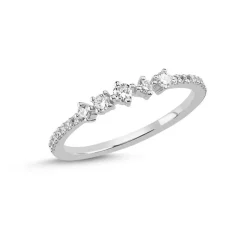 Nuran 14kt Noelle Ring Med Diamanter - A3056HG