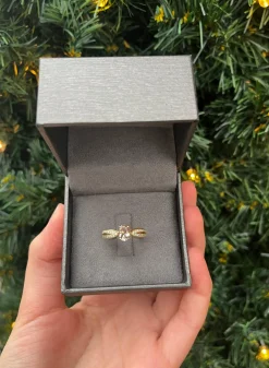Nuran 14kt Silvia Ring 0.30ct W/Si