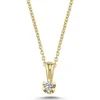 Nuran 14kt Star Vedhæng 0.05ct W.Si