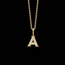 Nuran 14kt Star Vedhæng 0.03ct W.Si