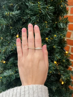 Nuran 14kt Valentina Ring 0.25Ct W/Si