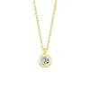 Nuran 14kt Zoe Halskæde 0.03ct W/Si