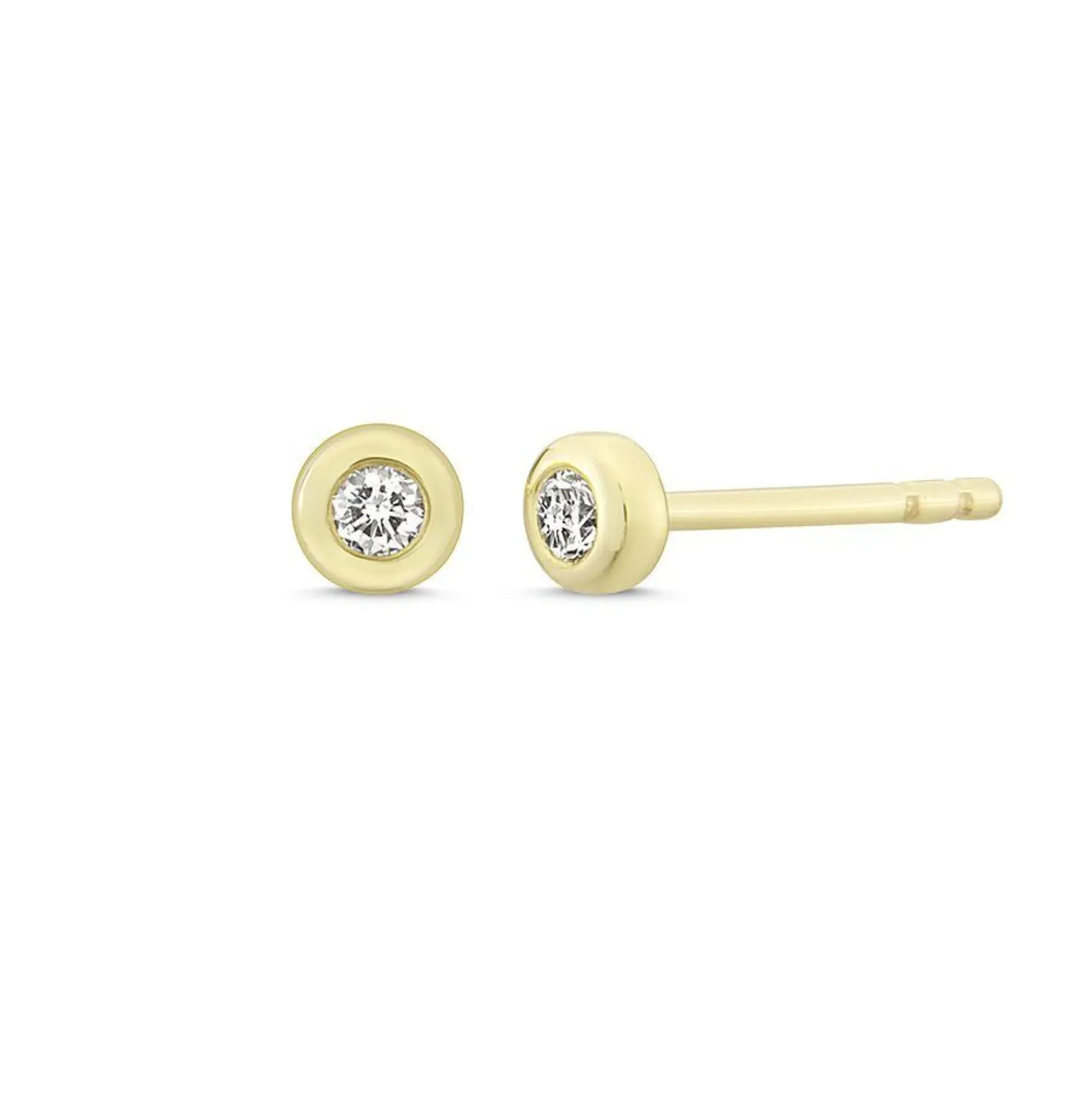 Nuran 14kt Zoe Ørestikker 2 x 0.03ct W.Si