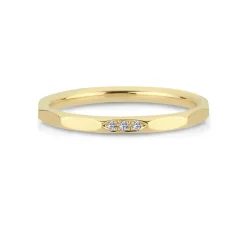 Nuran Noelle 14kt Guld Ring 0.015ct W/Si
