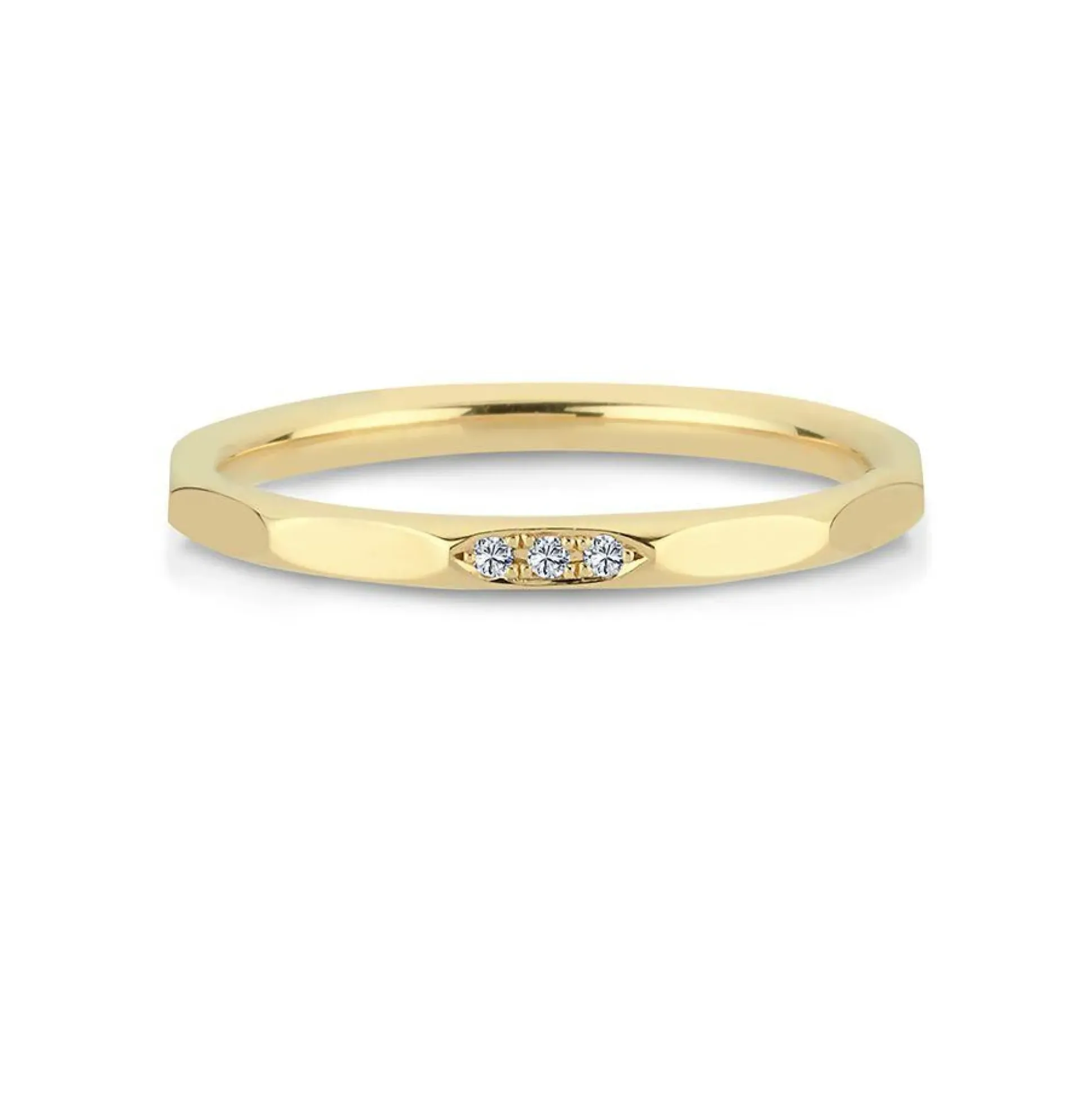 Nuran Noelle 14kt Guld Ring 0.015ct W/Si